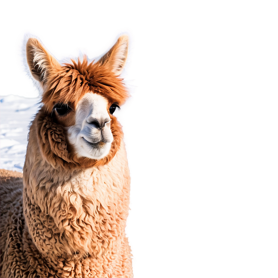 Winter Alpaca Png 06242024