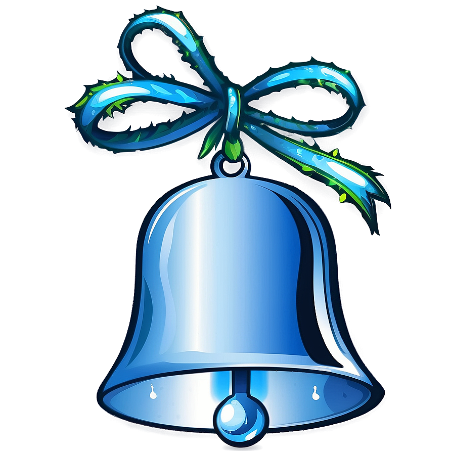 Winter Bell Clipart Png 06242024