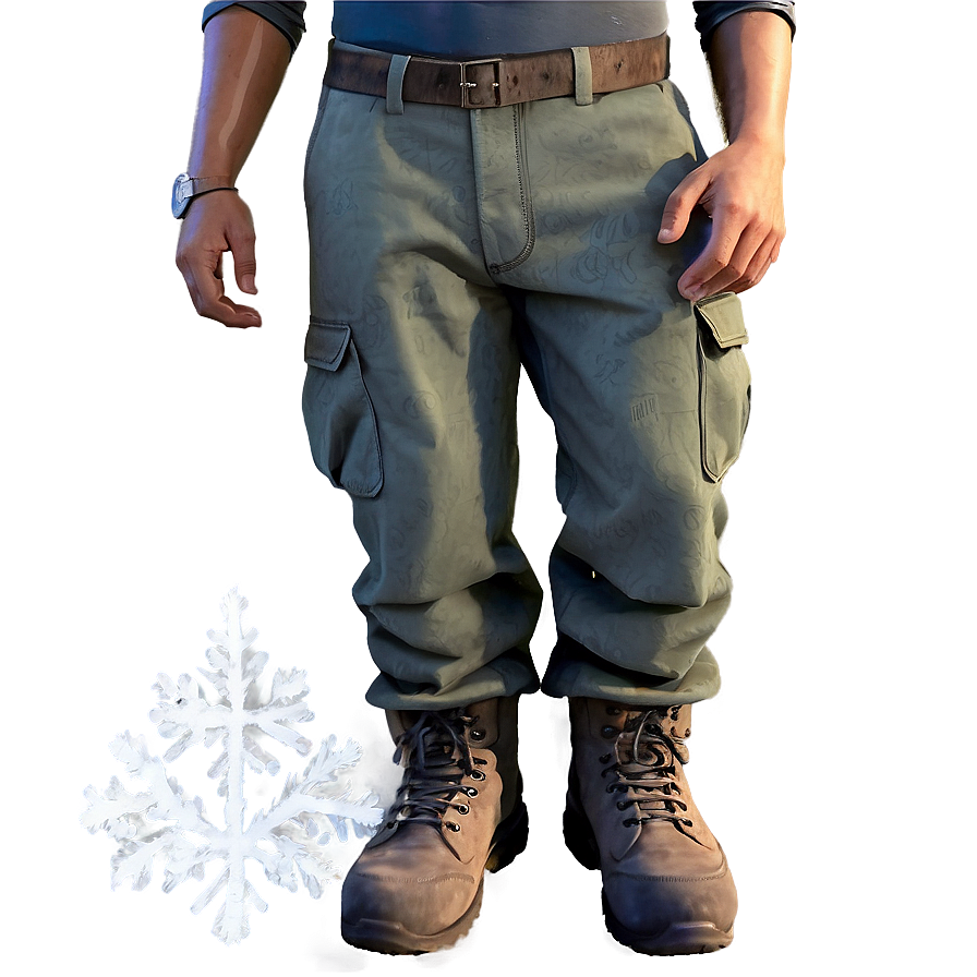 Winter Cargo Pants Png Xub76