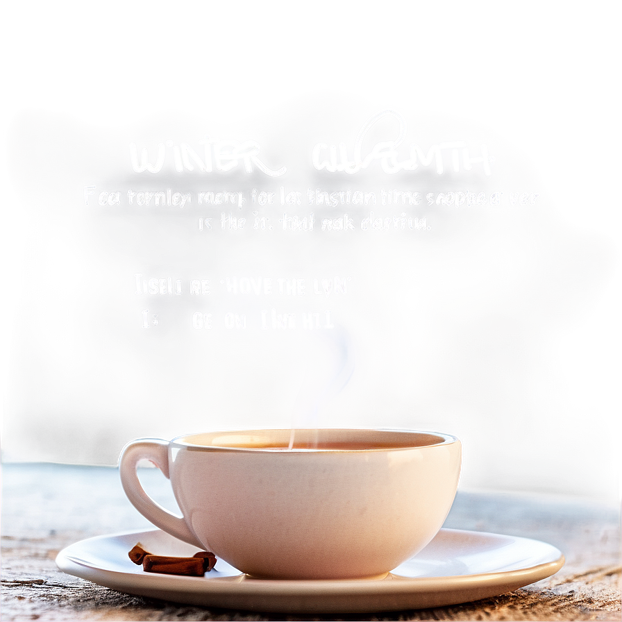 Winter Chai Warmth Png 57