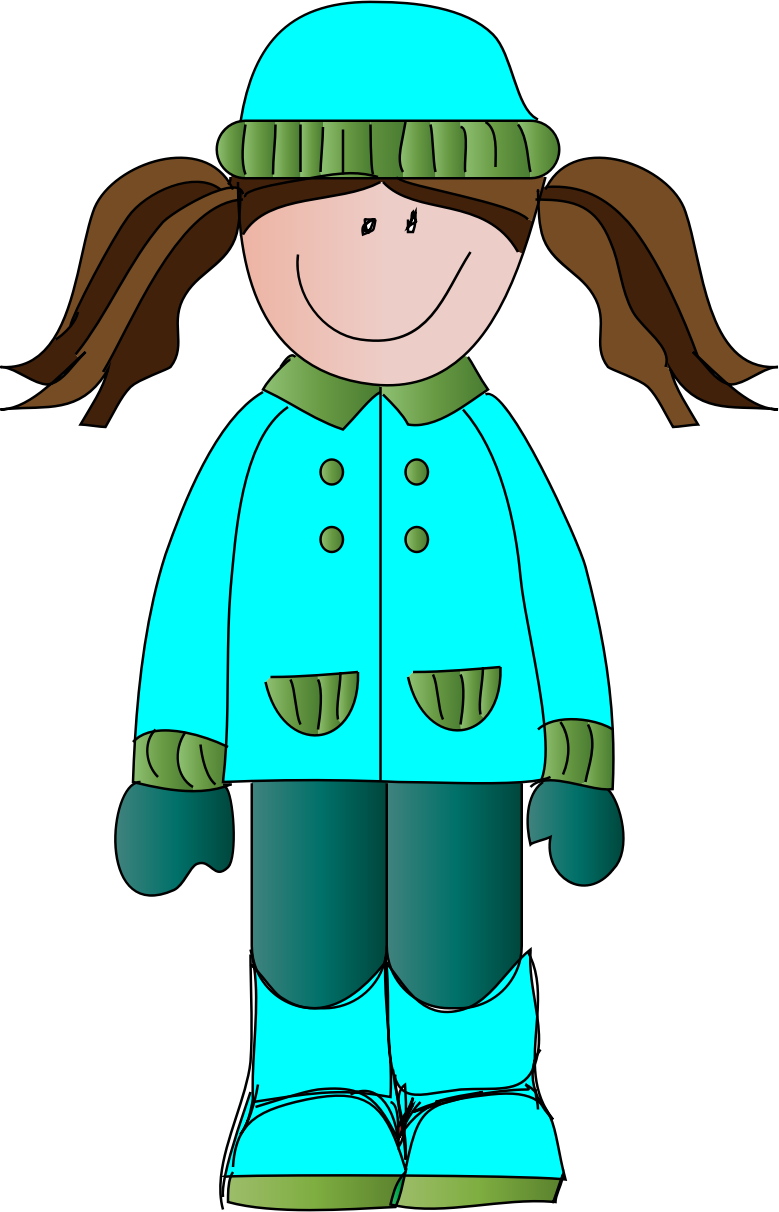 Transparent Winter - Winter Clothes Free Clip Art, HD Png Download PNG with transparent background