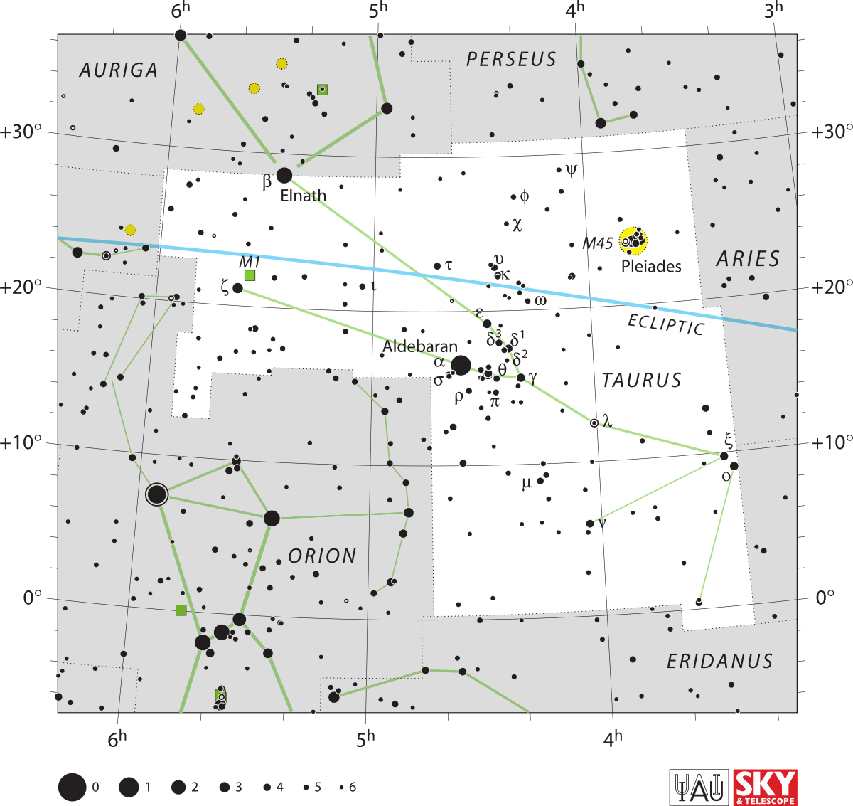Taurus Constellation Star Chart, HD Png Download PNG with transparent background