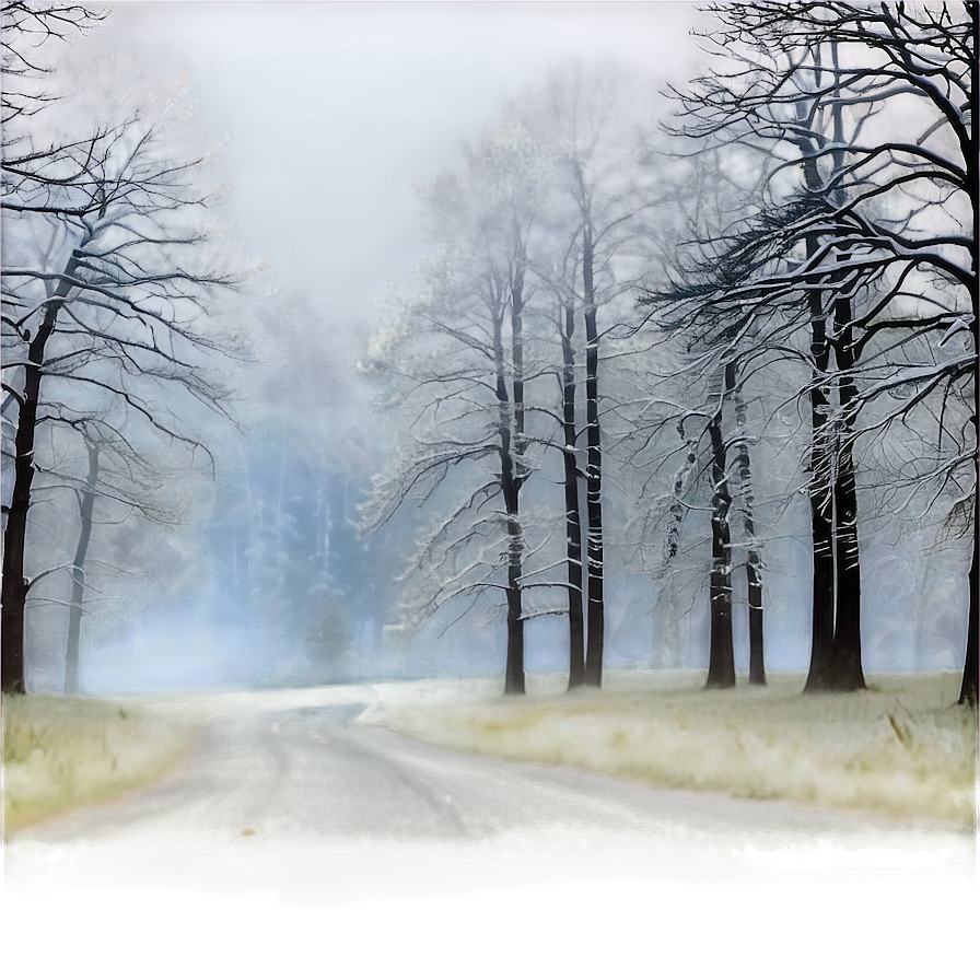 Winter Fog PNG aji PNG with transparent background