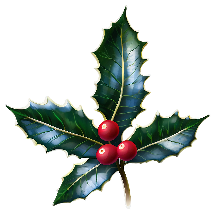 Winter Holly PNG 72 PNG image with a transparent background, free high-resolution download