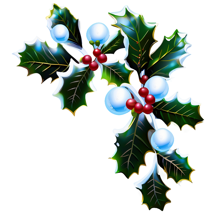 Winter Holly PNG bwe15 PNG image with a transparent background, free high-resolution download