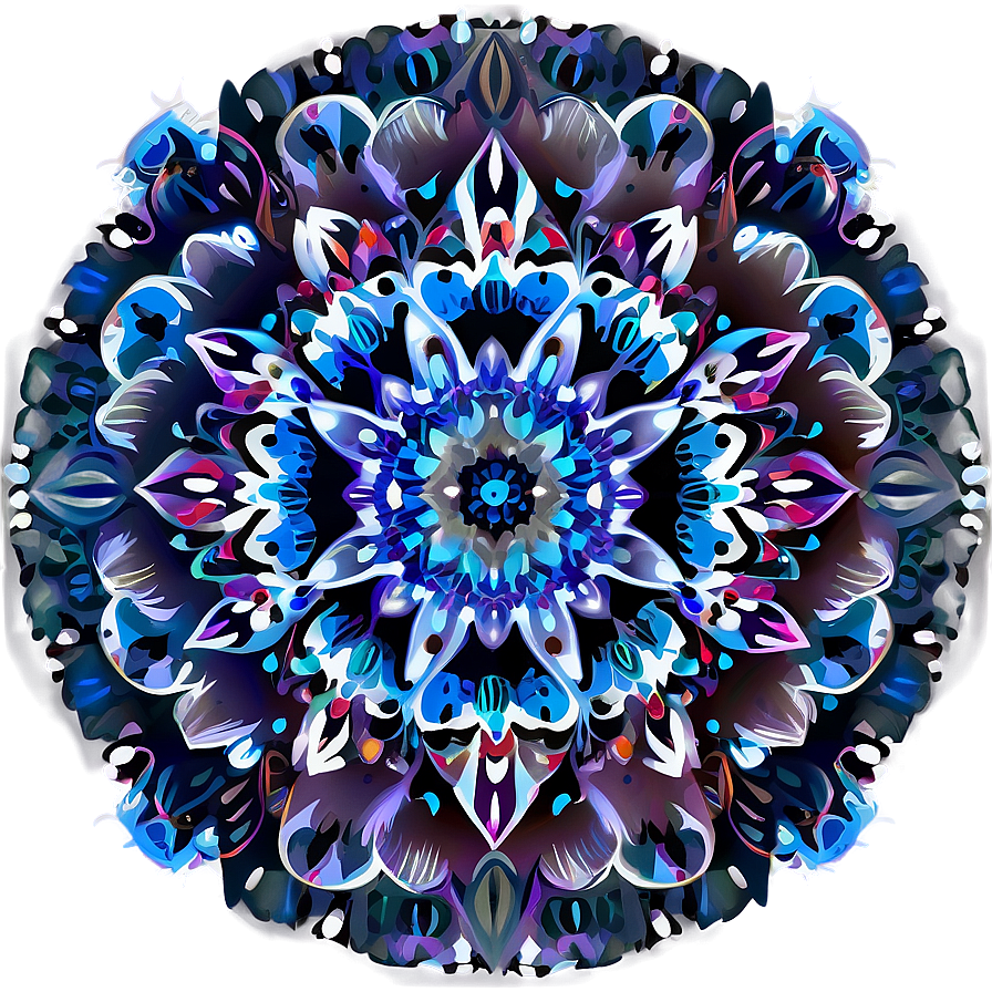 Winter Mandala Png Mem