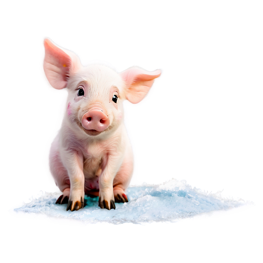 Winter Piglet Png Rvh