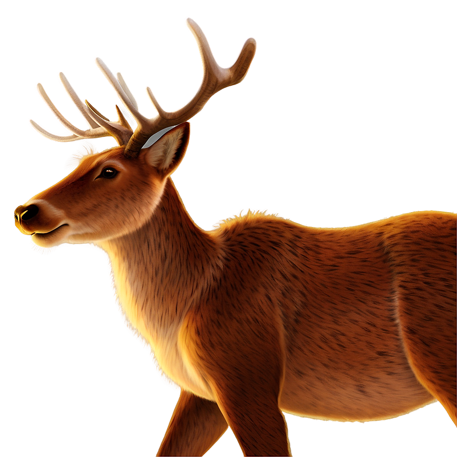 Winter Reindeer Png Kdj