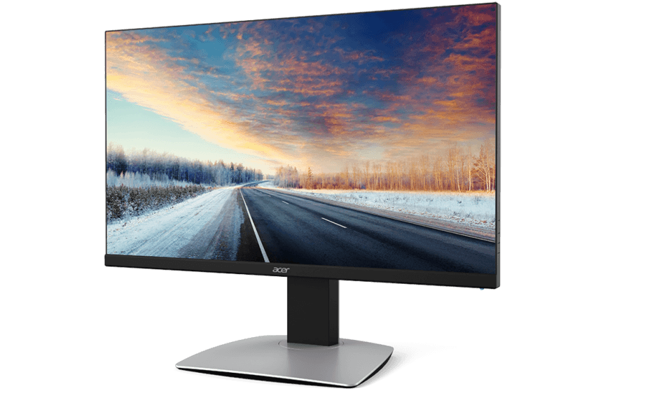Winter Road Monitor Display PNG with transparent background