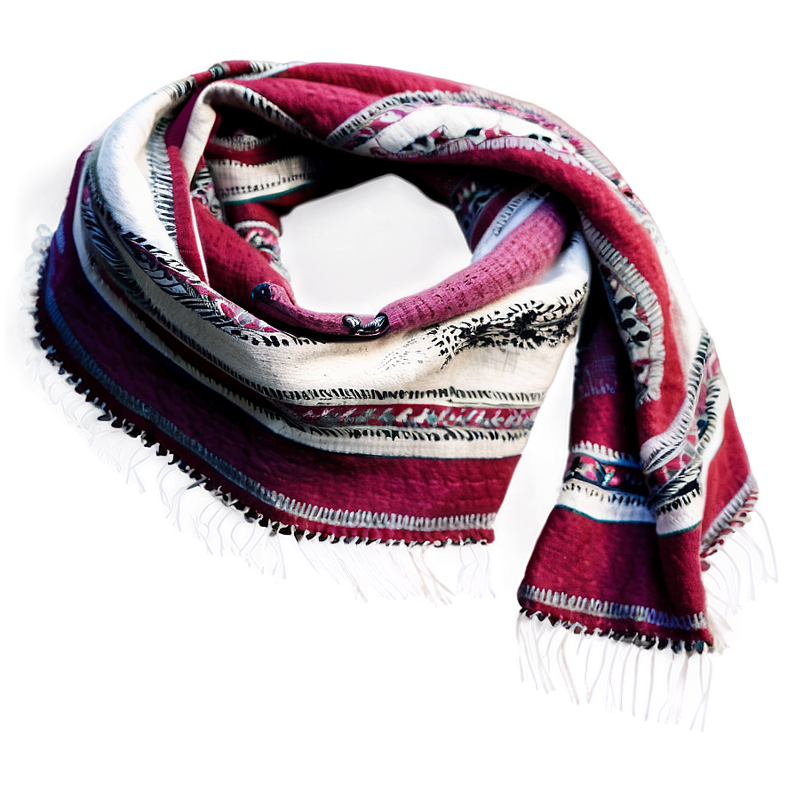 Winter Scarf PNG 70 PNG with transparent background