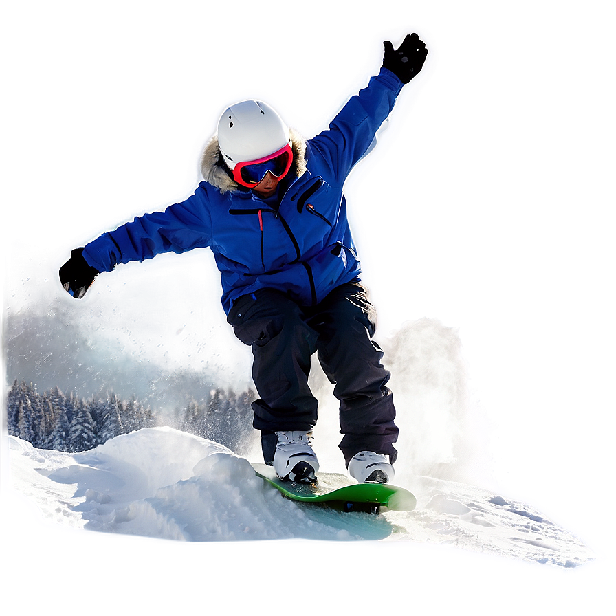 Winter Snowboarding PNG mlr81 PNG with transparent background