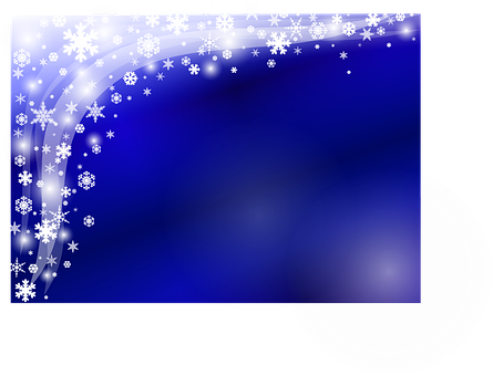 Winter_ Snowflake_ Background PNG with transparent background