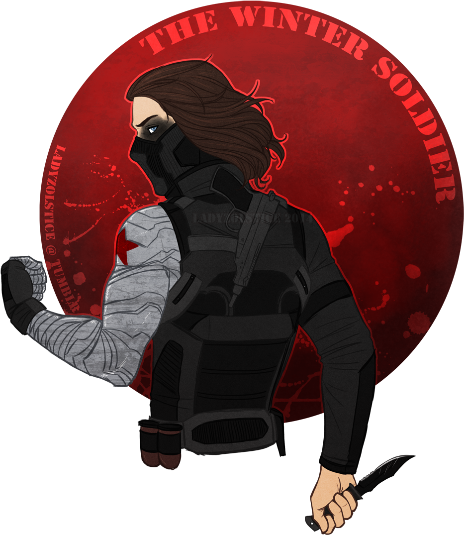 Winter Soldier Fan Art, HD Png Download PNG with transparent background
