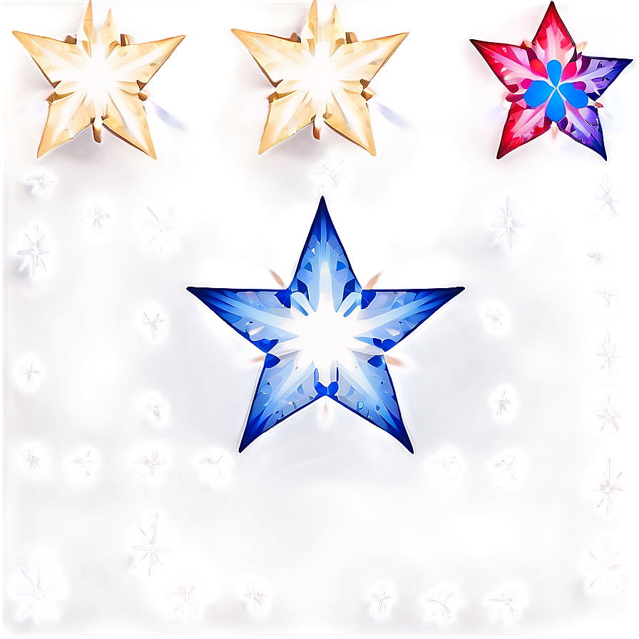 Winter Star Pattern Png Nya29