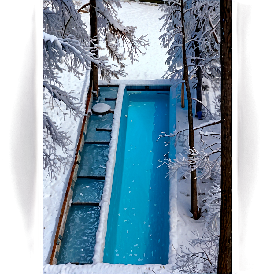 Winter Swimming Pool Png Sbd