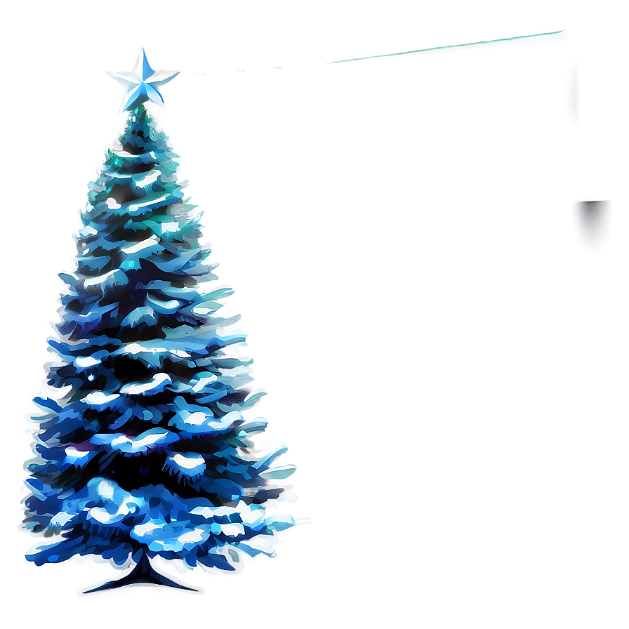 Winter Wonderland Christmas Tree Png Myy38