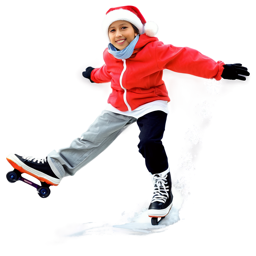 Winter Wonderland Skating PNG vhu77 PNG with transparent background