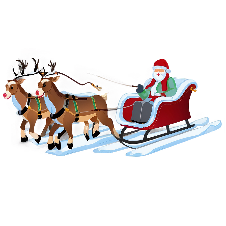 Winter Wonderland Sleigh Png Pgc6