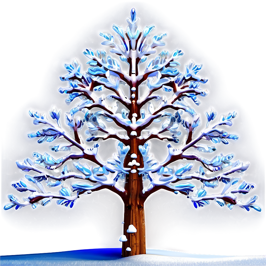 Winter Wonderland Tree Png 06272024