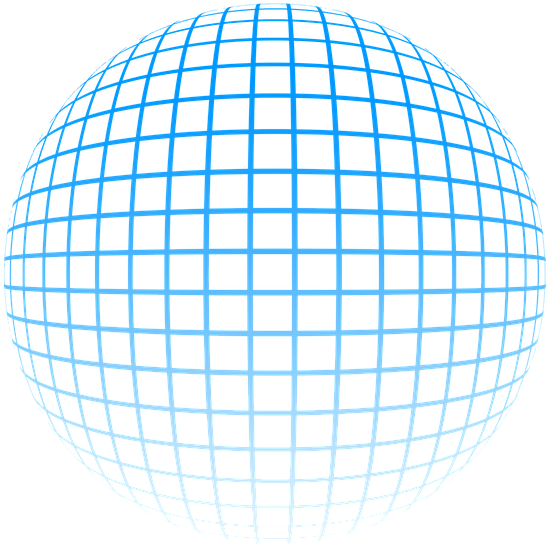 Wireframe Globe Graphic PNG with transparent background