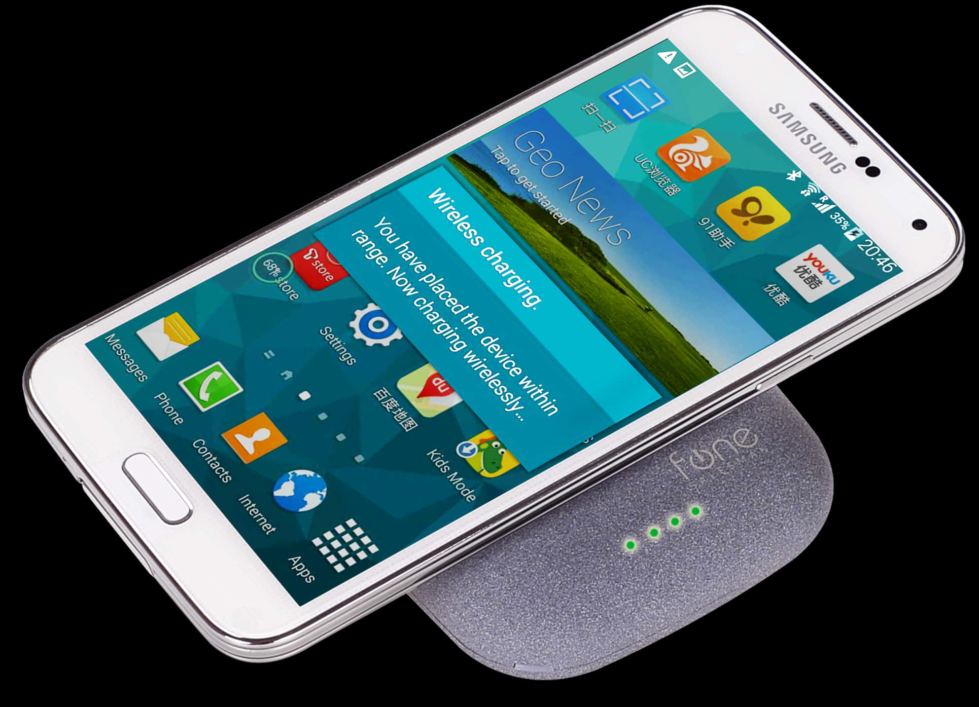 Qistone The Completely Wireless Portable Charger - Mobile Phone Images Png Transparent, Png Download PNG with transparent background