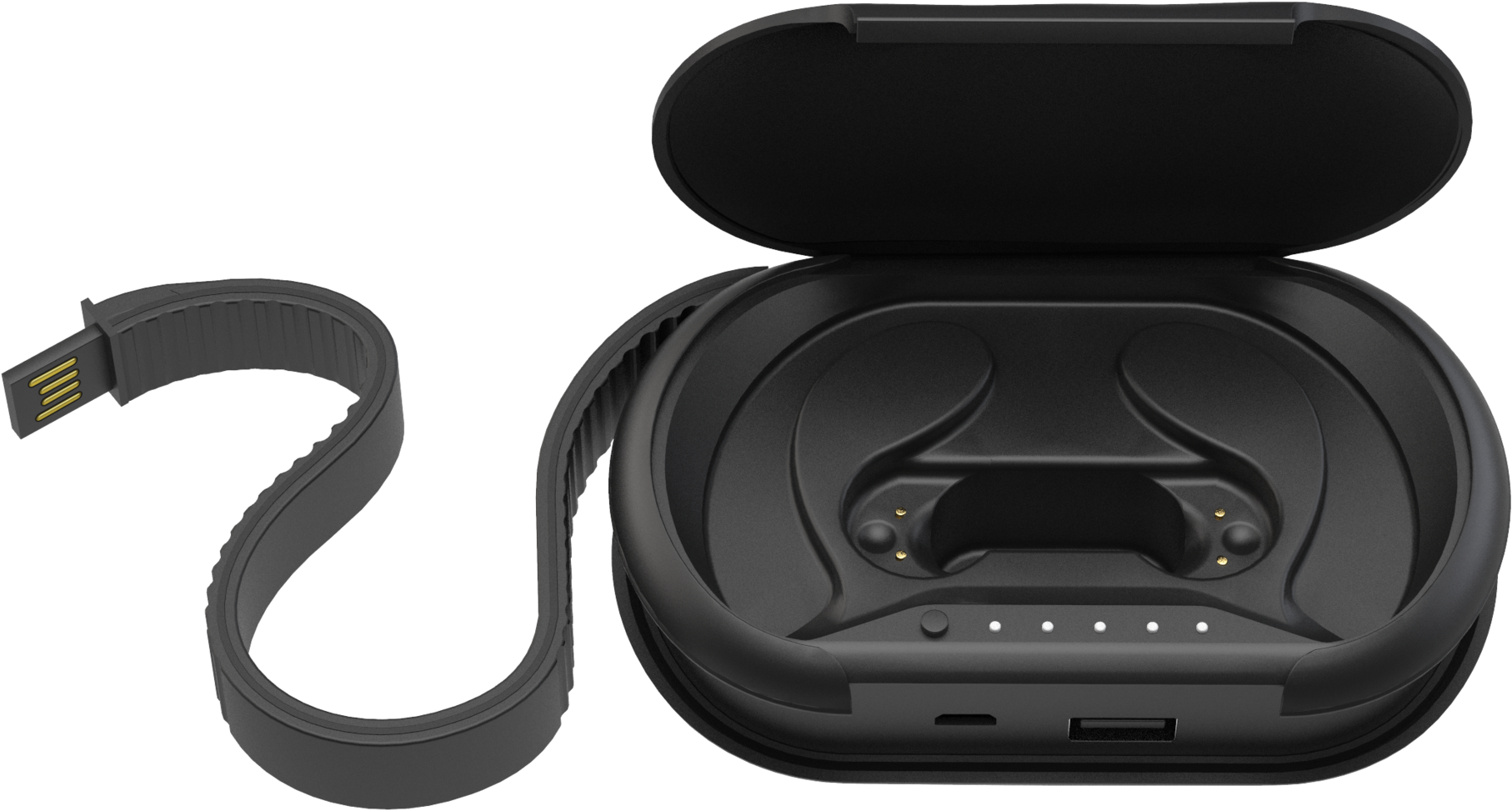 Jlab Audio Epic Air Png - Jlab Wireless Earbuds Charger, Transparent Png PNG with transparent background