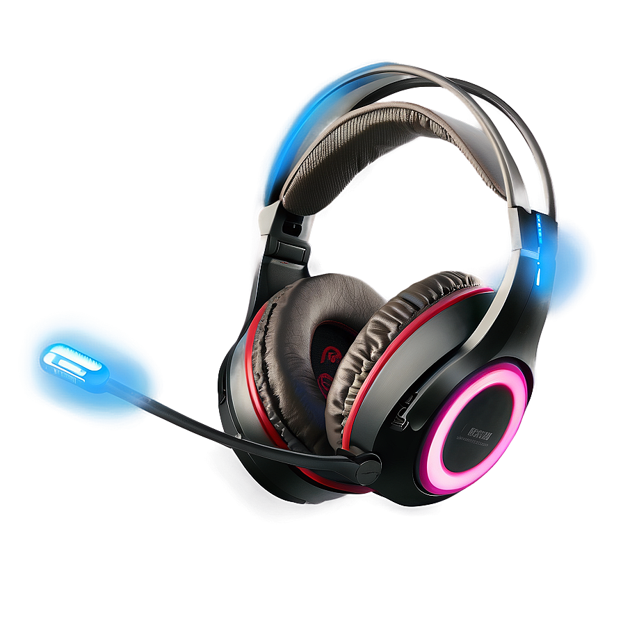 Wireless Gaming Headphones PNG tlo48 PNG with transparent background