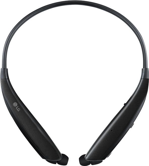 Wireless Neckband Headphones Black