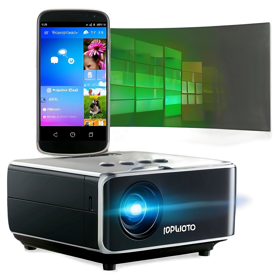 Wireless Projector for Phones PNG 50 PNG image with a transparent background, free high-resolution download