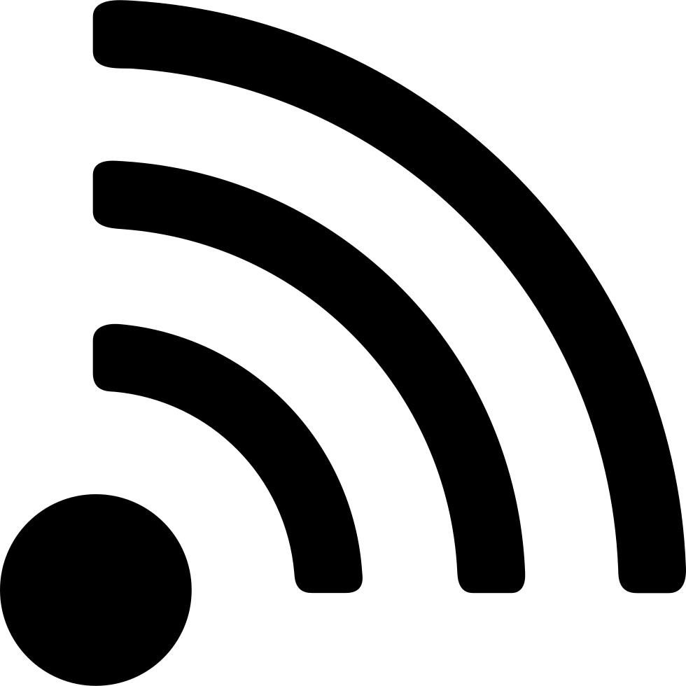 Wireless Signal Icon PNG with transparent background