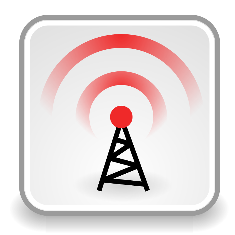 Wireless Signal Transmission Icon PNG with transparent background