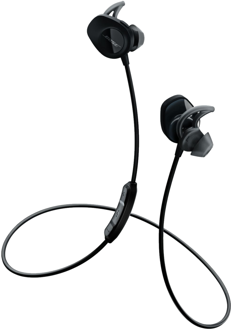 Transparent Earbuds Clipart - Bose Sport Wireless, HD Png Download PNG with transparent background