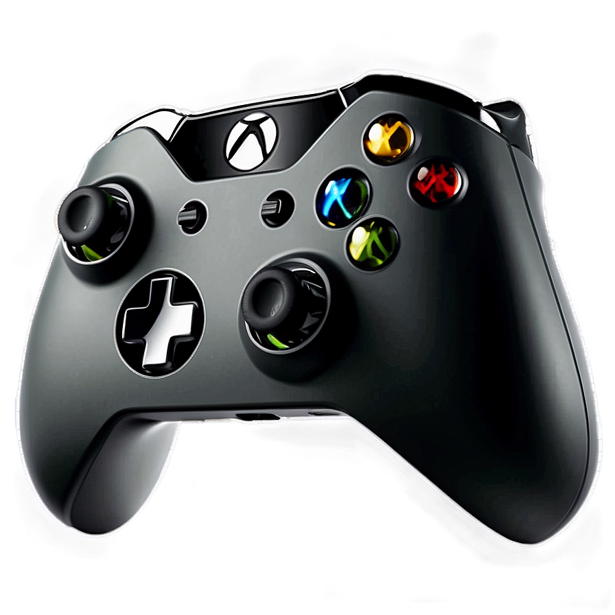 Wireless Xbox Controller Black PNG 40 PNG with transparent background