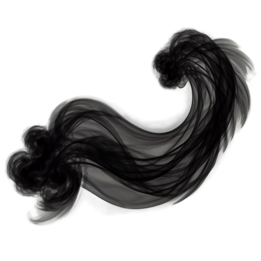 Wispy Black Smoke PNG 78 PNG with transparent background