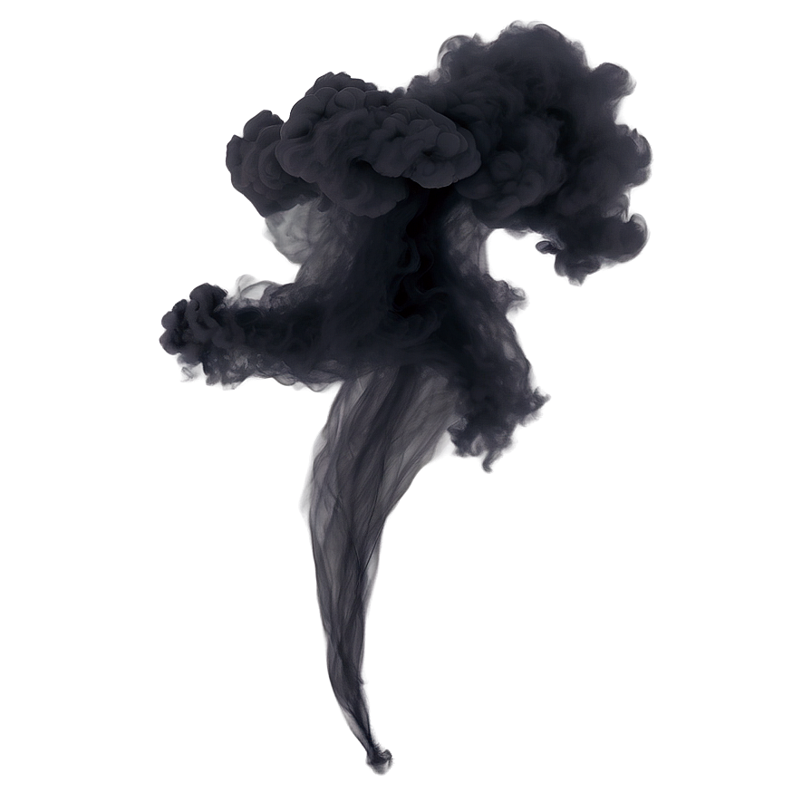 Wispy Black Smoke Png Nhf