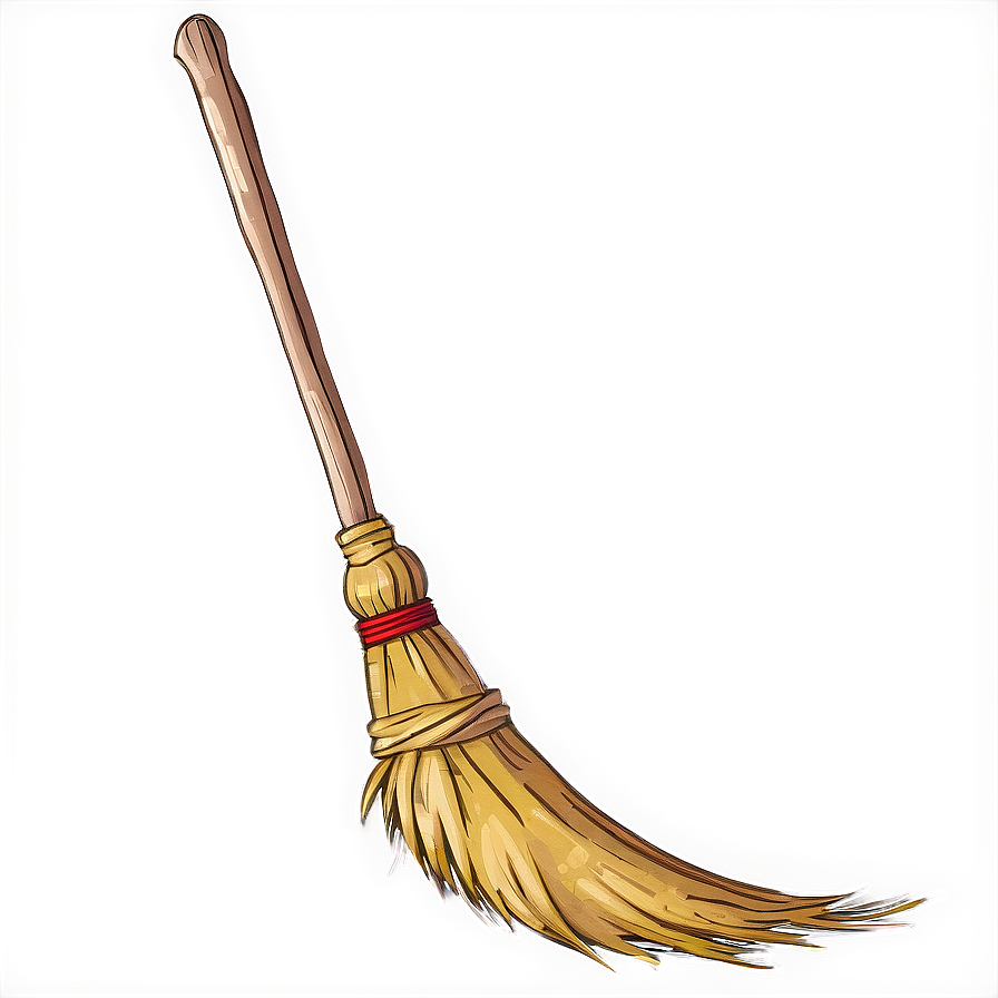 Witch Broomstick Png 06292024