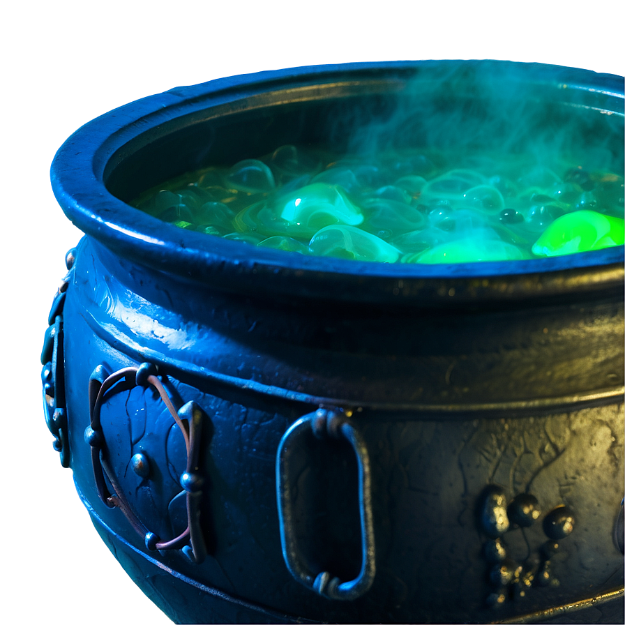 Witch Cauldron With Potion Png Mgh