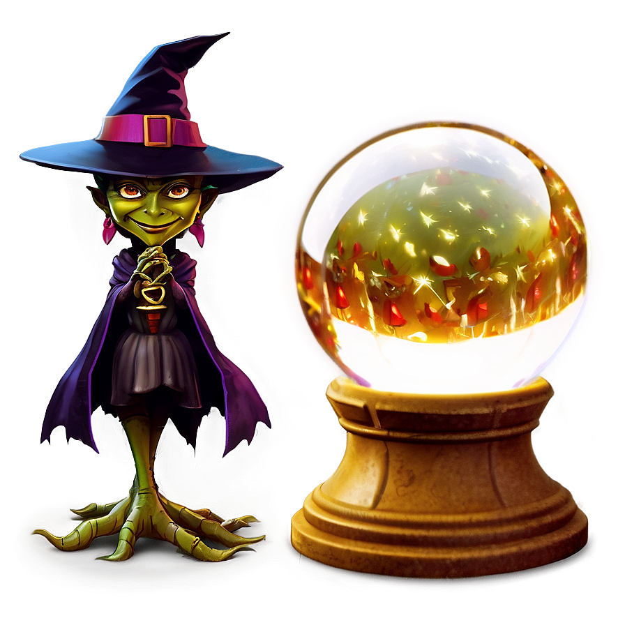 Witch Crystal Ball Png Vnu