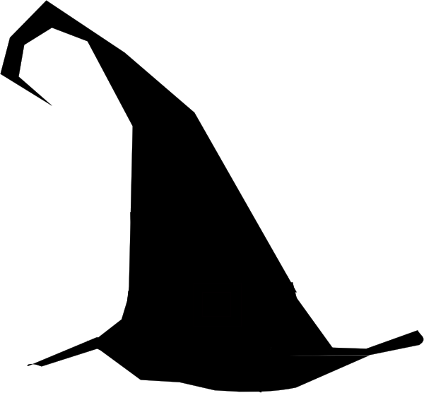 Witch Hat Clip Art At Vector Royalty Transparent Png - Witch Hat Vector Png, Png Download PNG with transparent background