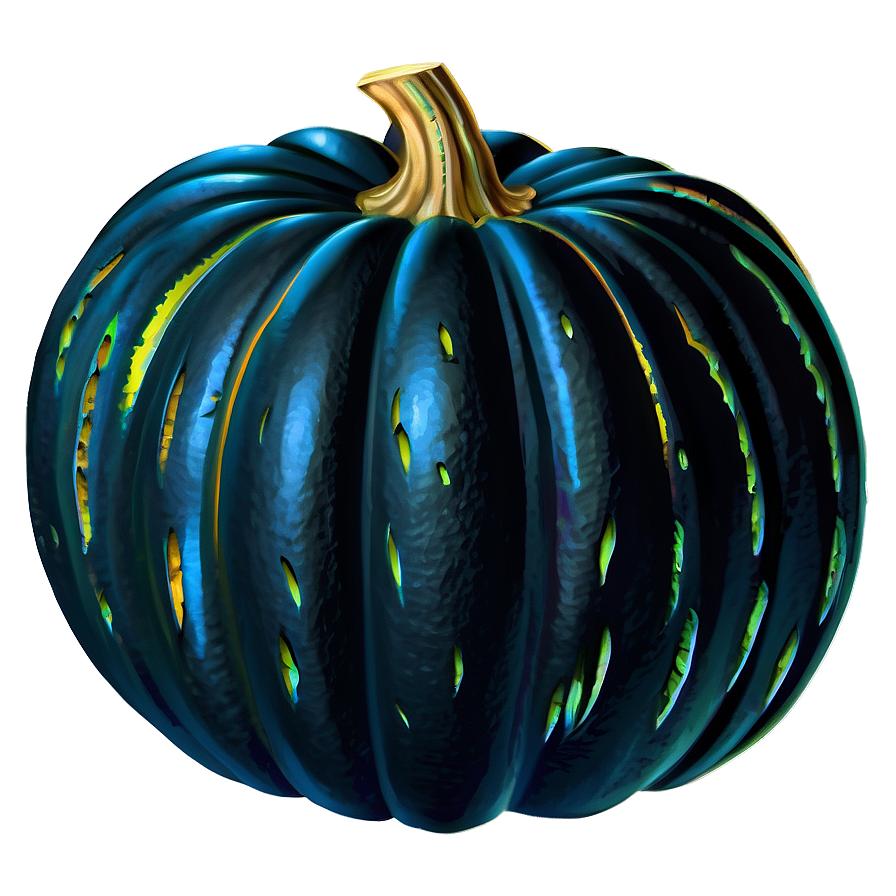 Witch's Black Pumpkin Png 22