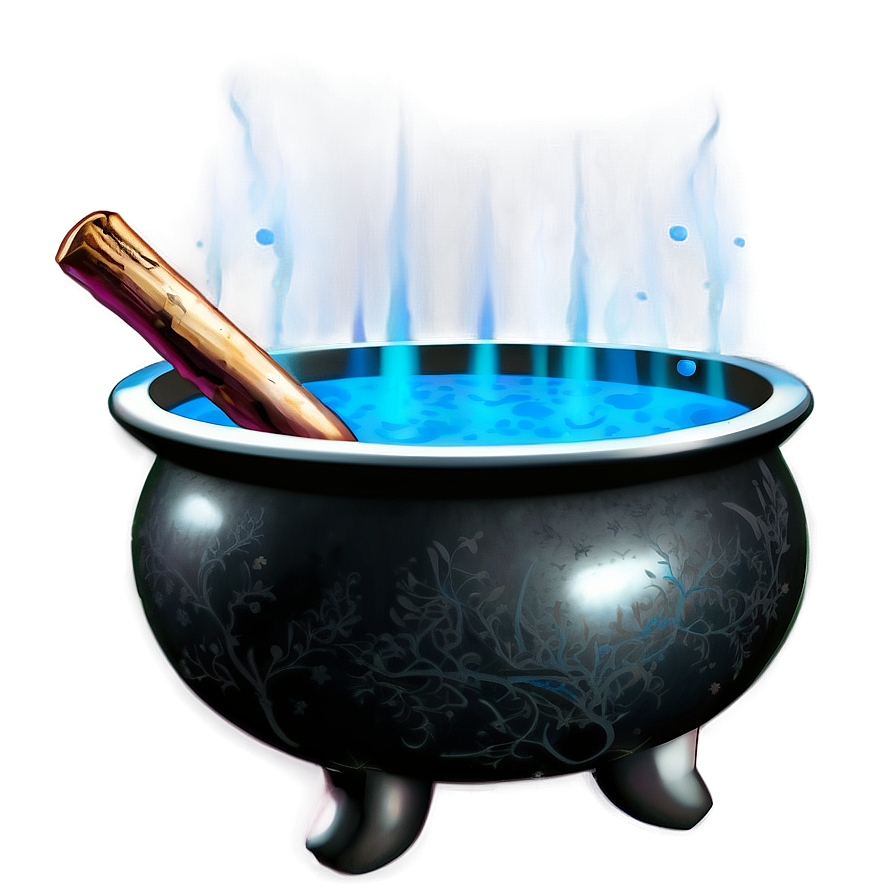 Witch's Cauldron Magic Png Iqs