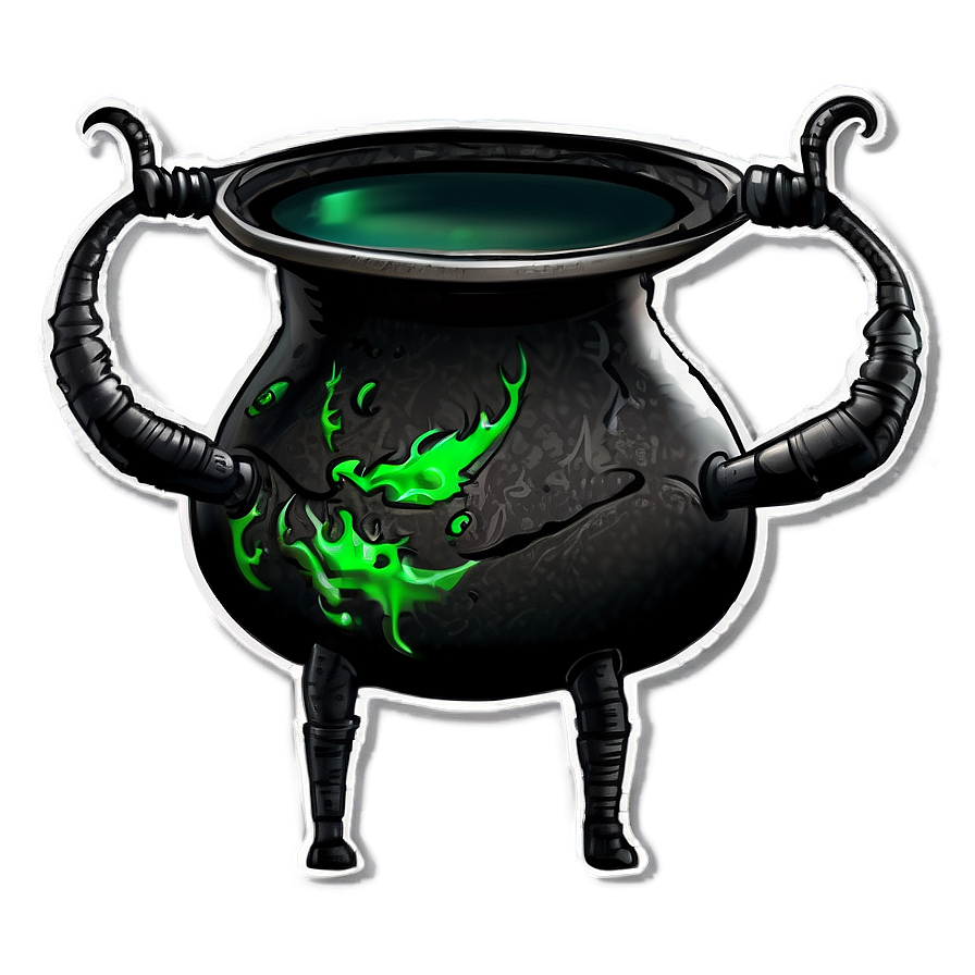 Witch's Cauldron PNG vwq PNG with transparent background