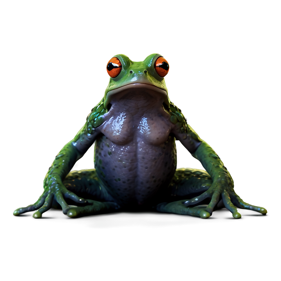 Witch's Familiar Frog Png 64