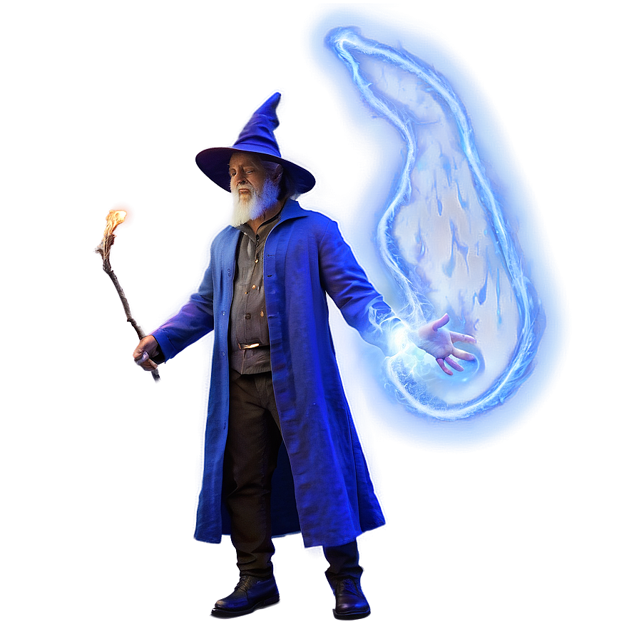 Wizard Casting Spell Png 06112024