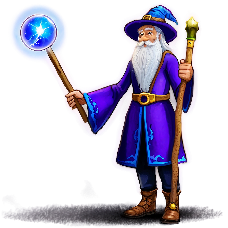 Wizard In Grand Hall Png 85