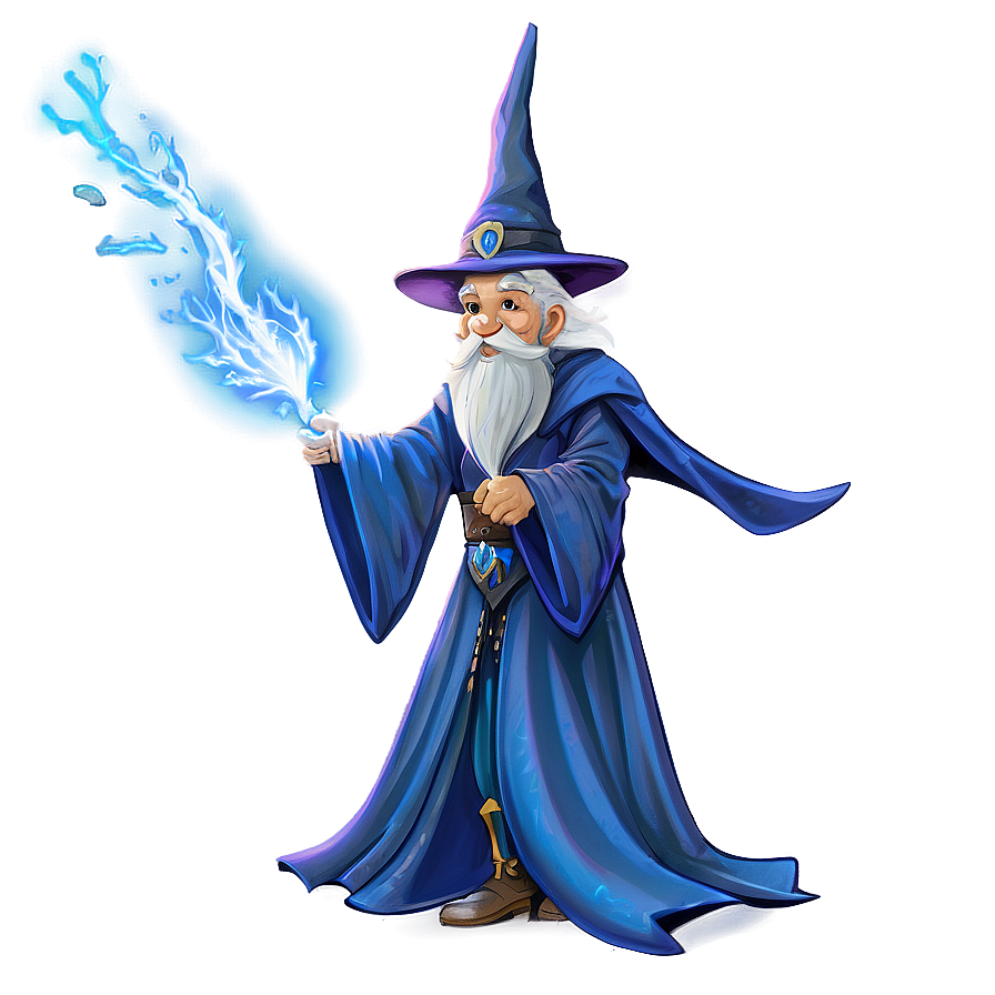 Wizard In Magical Duel Png Gyu