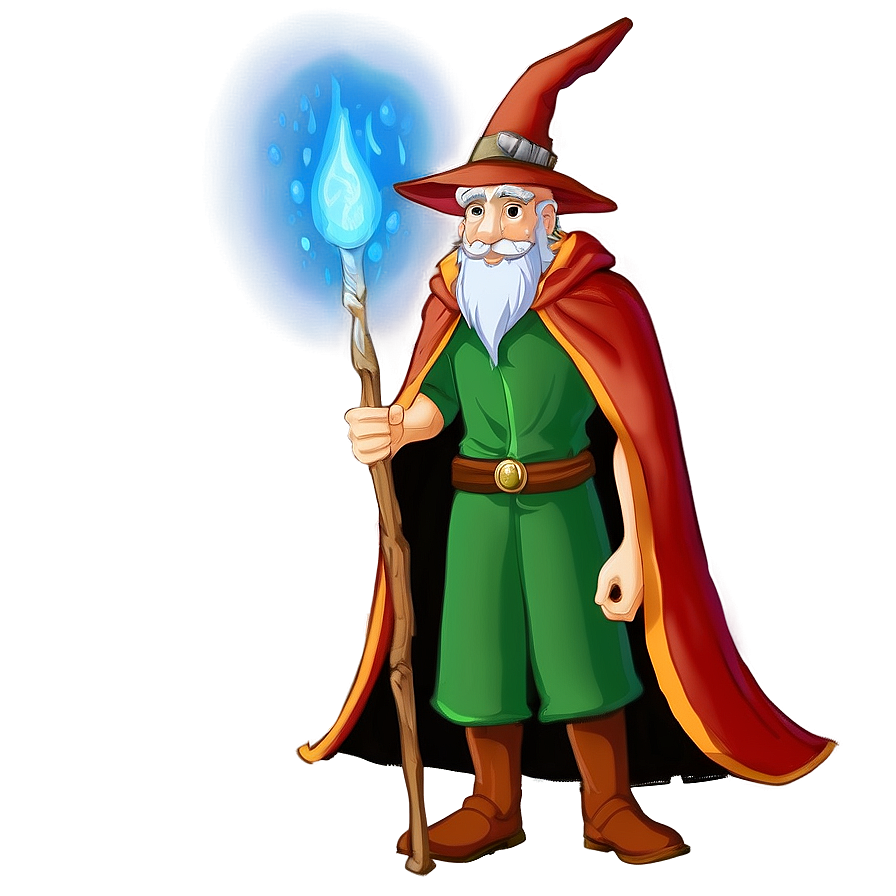 Wizard In Mysterious Cave Png 78