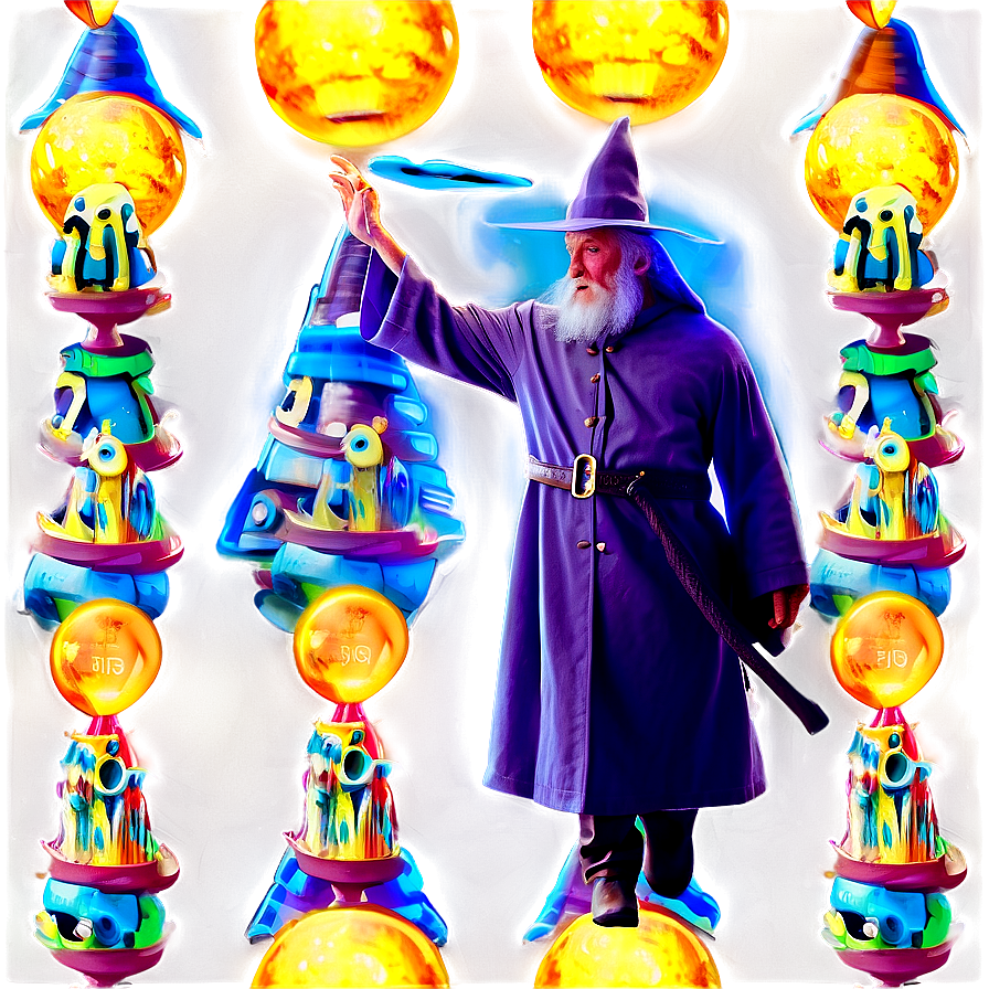 Wizard In Mystic Moonlight Png Sut36