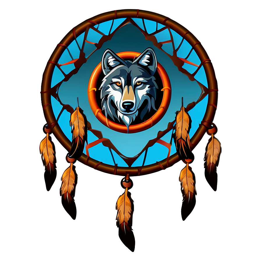 Wolf Dreamcatcher Symbol Png Kun25