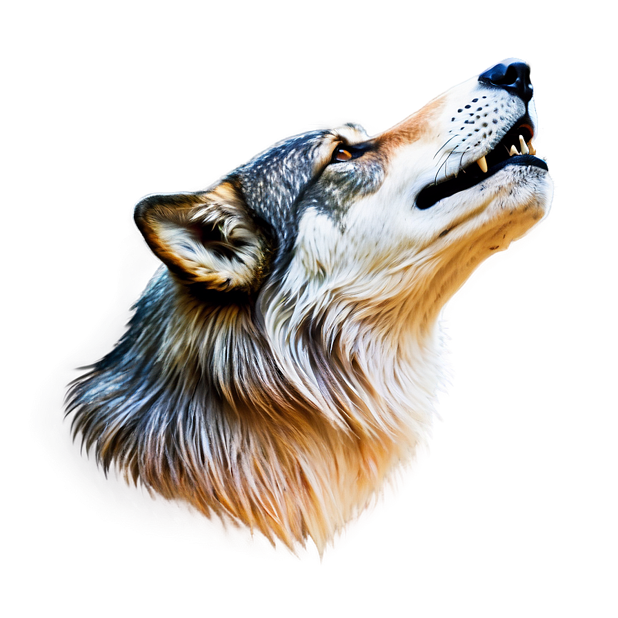 Wolf Head Illustration Png Tou48